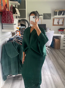 Athena Dress Green