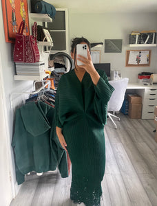 Athena Dress Green