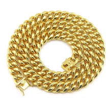 Load image into Gallery viewer, &#39;HOURS&#39; CUBAN LINK NECKLACE - After Hours Jewellery 
