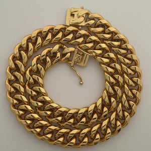 HOURS CUBAN LINK NECKLACE