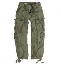 Load image into Gallery viewer, Oversized Cargo Trousers - Olive
