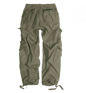 Oversized Cargo Trousers - Olive