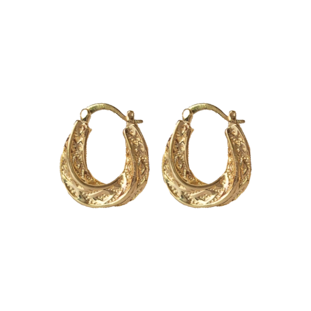 AMAYA HOOP EARRINGS